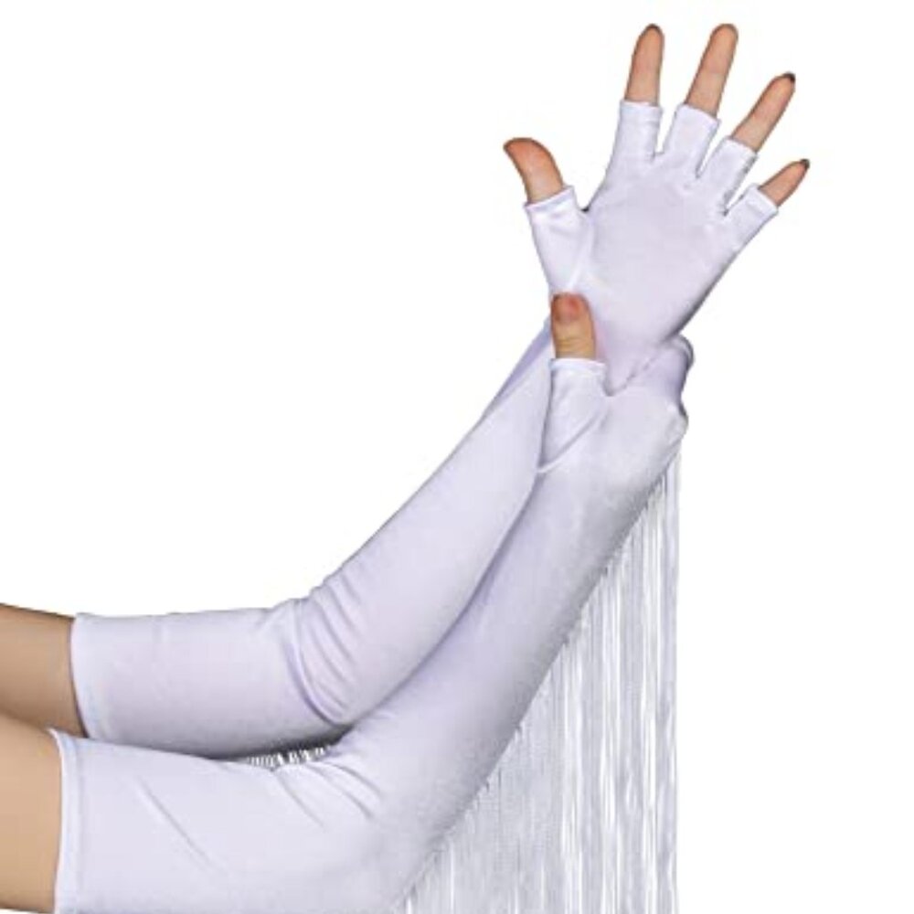 Vintage Long Opera Pageant Gloves